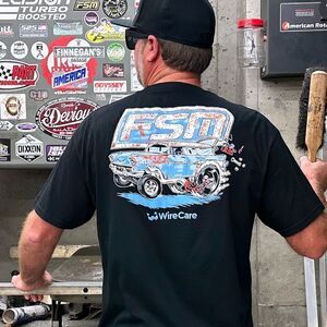 FSM (Finnegan Speed and Marine) Tee Shirt Black L NWT IN PACKAGE